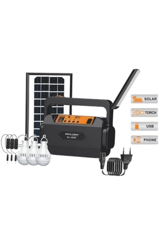 PRO Solar Mini Inverter Set | 3 LED Bulbs | 20000mAh Battery (10+7 Years Warranty)✅ (Pay 100 Confirm Now) 1760559638-125